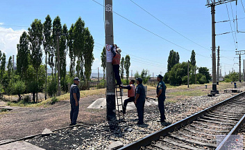 Проведена очередная профилактическая работа правонарушений на железной дороге