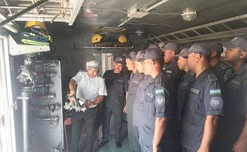 Harbiylashtirilgan qo'riqlash boshqarmasi: Тemir yo'llarida xavfsizligi kuni