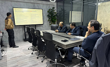 Руководство АО «Узбекистон темир йуллари» ознакомилось с процессом цифровизации локомотивного депо «Узбекистан»