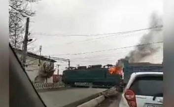 Lokomotivda sodir bo'lgan yong'in yuzasidan sharh