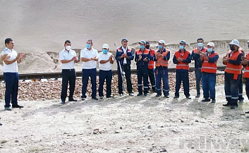 Darband temir yo‘l masofasi korxonasining faoliyatidan