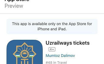 IOS platformasi foydalanuvchilari uchun yangi dastur