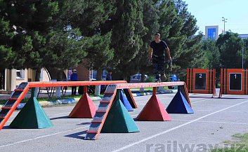 Состоялось соревнование по пожарно-прикладному спорту