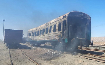 Комментарий касательно распространившемуся в соцсетях видео о горящем вагоне