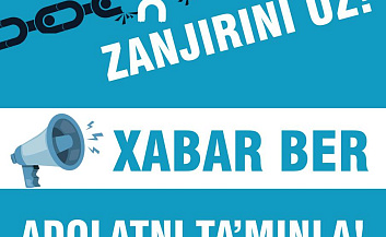 Korrupsiya haqida xabar berish — xavf emas, masʼuliyat.