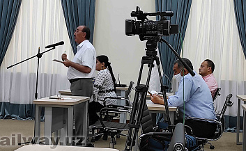 Temir yo‘llarda yo‘lovchi tashishning dolzarb masalalariga bag‘ishlangan matbuot anjumani bo‘lib o‘tdi