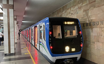 Yangi metro poyezdlari ishga tushirildi